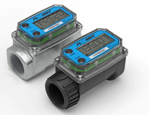 Misuratore di portata a turbina - A025 - FLOMEC - volumetrico / per acqua / per prodotti chimici