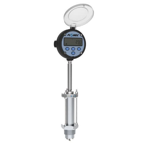 Misuratore di portata a rotore - DP series - FLOMEC - volumetrico / per acqua / per carburante