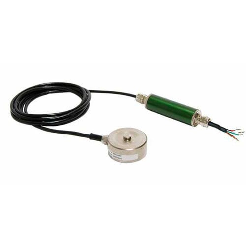 Cella di carico con uscita amplificata - 8532 - burster präzisionsmesstechnik gmbh & co kg - a compressione / a bottone / per ponte estensimetrico