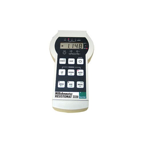 Ohmmetro digitale - RESISTOMAT® 2320 - burster präzisionsmesstechnik gmbh & co kg - portatile / 4 cavi / a batteria