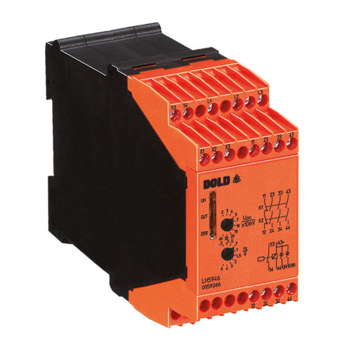 Monitor di sicurezza per l'arresto - LH 5946 - DOLD - SIL / su guide DIN