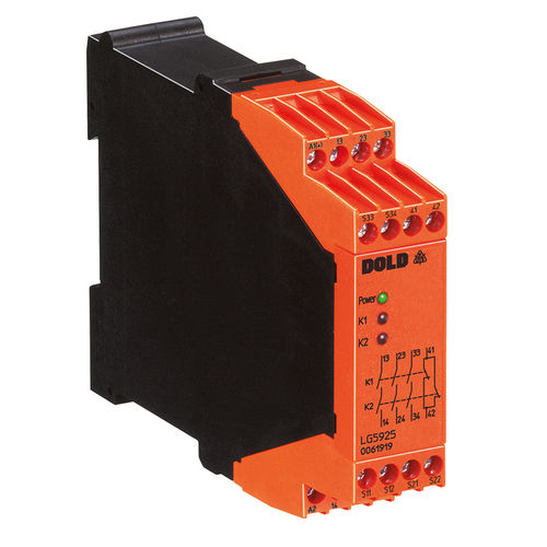 Relè di sicurezza di arresto di emergenza - LG 5925 - DOLD - 3NA / SIL / IEC