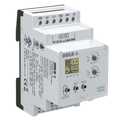Controllore di isolamento per rete AC - VARIMETER IMD | RN 5897/020 - DOLD - AC/DC / DC / su guida DIN