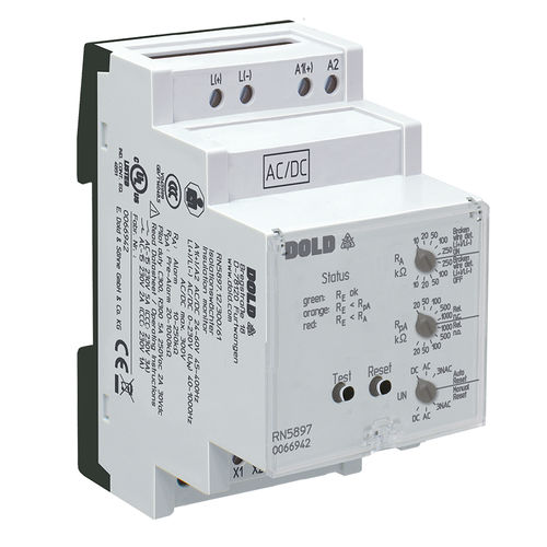 Controllore di isolamento per rete AC - VARIMETER IMD | RN 5897/300 - DOLD - DC / AC/DC / su guida DIN