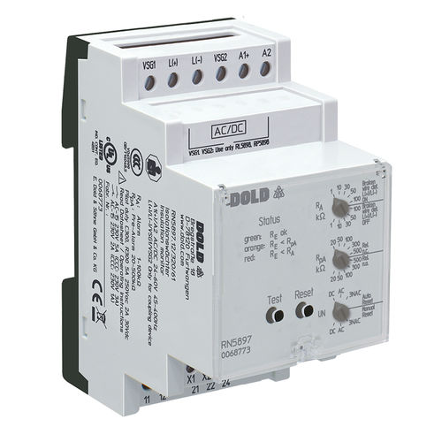 Controllore di isolamento per rete AC - VARIMETER IMD | RN 5897/320 - DOLD - DC / AC/DC / su guida DIN