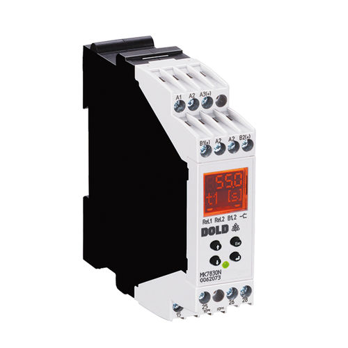 Relè temporizzatore elettronico - MULTITIMER | MK 7830N - DOLD - digitale / multifunzione / per montaggio su guida DIN