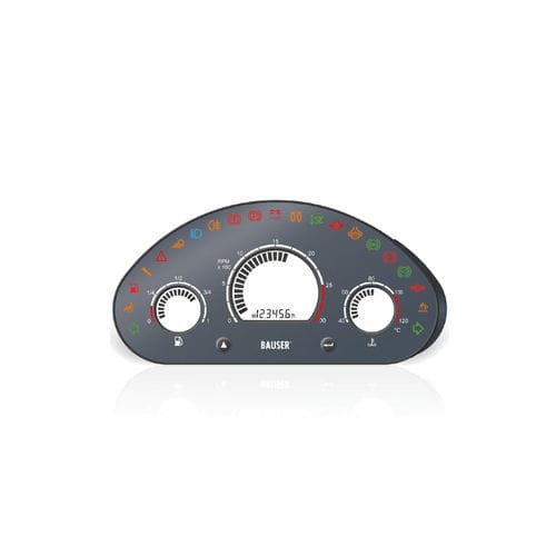 Monitor TFT - 813 - BAUSER - LED / digitale / per veicolo
