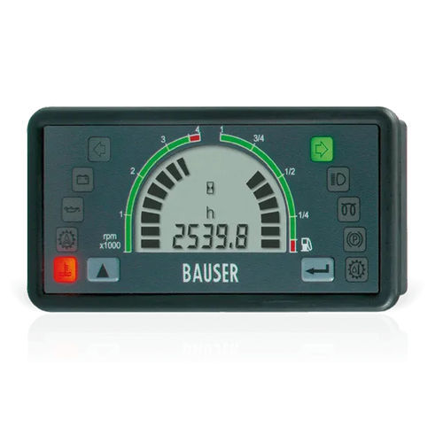 Display LED - 808 - BAUSER - LCD / a 7 segmenti / integrato