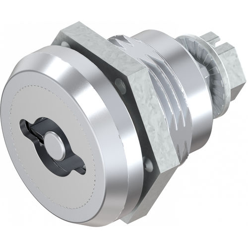 Nottolino a chiave - 1000-U819-04IA - EMKA Beschlagteile GmbH & Co. KG - in acciaio / di sicurezza