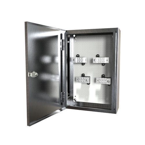 Scatola elettrica di distribuzione - CN4SBSS Series - Hammond - a muro / in acciaio inossidabile / per distribuzione elettrica