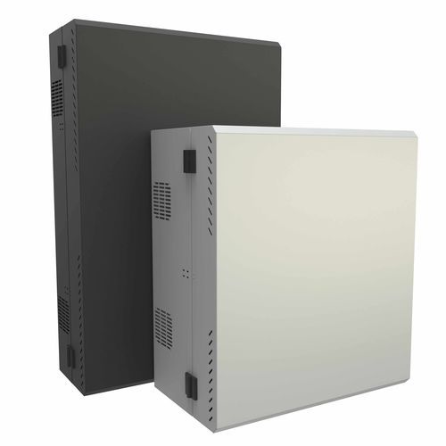 Armadio di rete a parete - HLP Series - Hammond - di spessore ridotto / basso