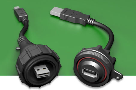 Cavo montato Ethernet - AccliMate™ series    - SAMTEC - USB / circolare / robusto
