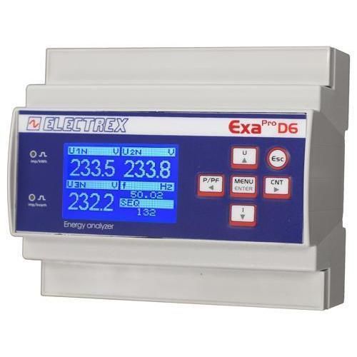Analizzatore per rete elettrica - PFAE6-10102-E00 EXA PRO D6 5A CLAMP - ELECTREX - per reti elettriche trifase / per reti elettriche monofase / industriale