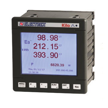Analizzatore di LEDs - PFNK9-1Q5D9-F21 KILO NET 96 PQ WEB LOG 16 FULL - ELECTREX - di monitoraggio / per rete elettrica / di rete AC