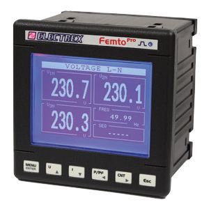 Analizzatore di monitoraggio - PFA69-E0102-E00 FEMTO PRO 96 ECT - ELECTREX - per reti elettriche trifase / per reti elettriche monofase / di qualità di energia