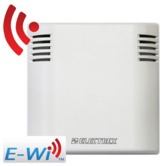 Sensore di temperatura e di umidità relativa - PFATDHI-0BW DECA - ELECTREX - a parete / radio / 12 VDC