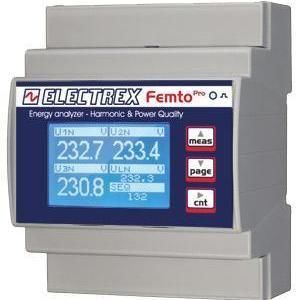 Analizzatore di monitoraggio - PRA64-EB1Z2-EMF FEMTO PRO D4 ECT PLUG - ELECTREX - per rete elettrica / industriale / di potenza