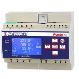Analizzatore di monitoraggio - PFN66-EH709-0M0 FEMTO ECT RJ45 D6 H - ELECTREX - per rete elettrica / di rete AC / industriale