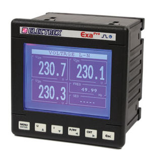 Analizzatore di monitoraggio - PFAE9-1B1Z2-EMF EXA PRO 96 - ELECTREX - per rete elettrica / industriale / di qualità di energia