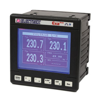 Analizzatore di monitoraggio - PFAE9-1B102-EM0 EXA PRO 96 5A - ELECTREX - per centrale / industriale / di qualità di energia