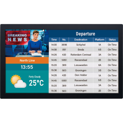 Panel PC 21,5" - XPPC22-100 - NEXCOM International Co., Ltd - TFT LCD / con retroilluminazione a LED / con touchs creen capacitivo PCAP