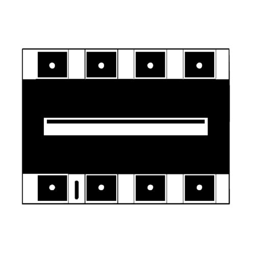 Sensore di immagine CMOS - iC-LF1401 - iC-Haus - CCD / a colori / lineare