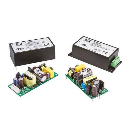 Alimentatore elettrico su guida DIN - ECL25 series - XP Power - per circuito stampato / incapsulato / open frame