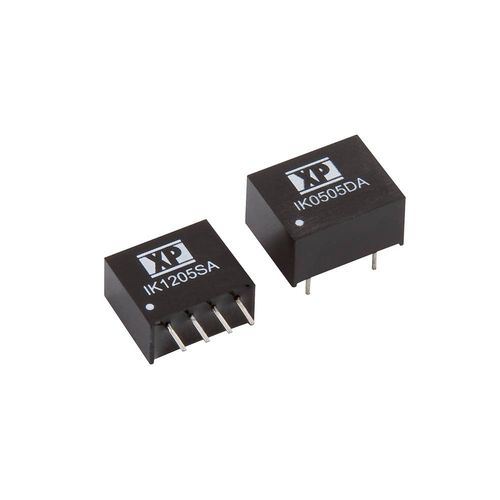 Convertitore DC/DC non regolato - IK series - XP Power - SIP-4 / per circuiti stampati / DIP