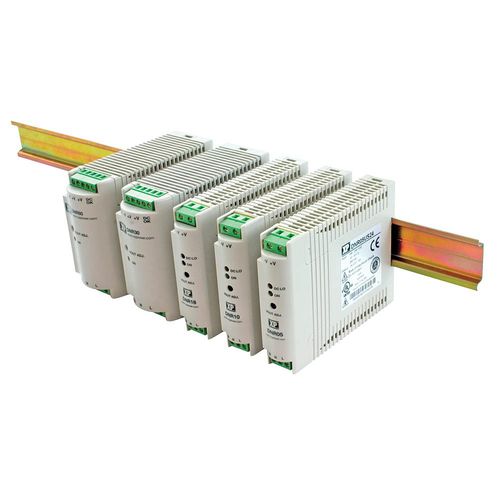 Alimentatore elettrico su guida DIN - DNR05 series - XP Power - AC/DC / monofase / con protezione contro cortocircuiti