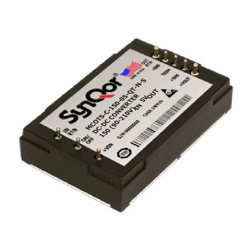 Convertitore DC/DC regolato - Mil-COTS 150 V  - SYNQOR - isolato / per circuiti stampati / ad uscita semplice