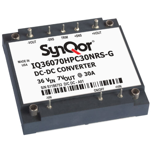 Modulo convertitore DC DC isolato - IQ36 - SYNQOR - SMD / industriale / per ambienti difficili