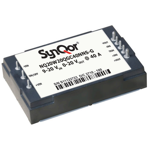 Modulo convertitore DC DC non isolato - NQ20 - SYNQOR - ad alta tensione / regolato / SMD