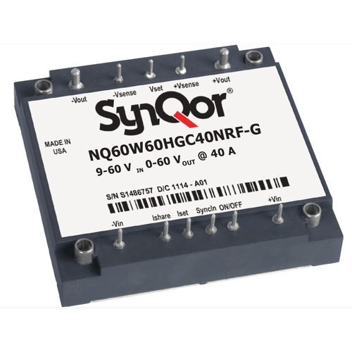 Modulo convertitore DC DC non isolato - NQ60  - SYNQOR - ad alta tensione / regolato / SMD