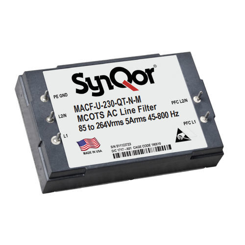 Filtro elettronico passa-basso - Mil-COTS - SYNQOR - passivo / EMI / AC