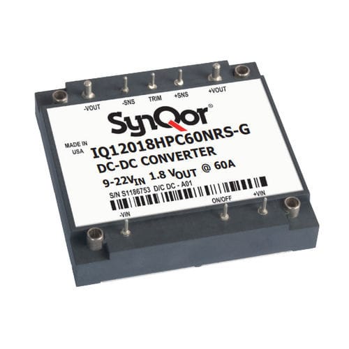 Modulo convertitore DC DC range di tensione di ingresso 2:1 - IQ12  - SYNQOR - isolato / SMD / industriale