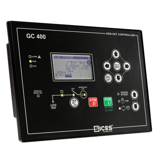Controllore di gruppo elettrogeno parallelo - GC400 - S.I.C.E.S. - manuale / DOL