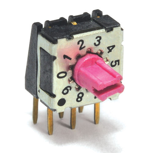 Commutatore rotativo - RDM series - E-SWITCH - DIP / multipolare / a tenuta stagna
