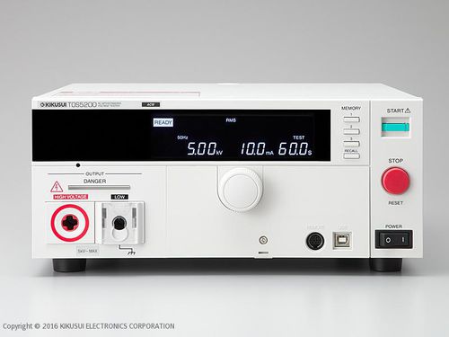 Strumento di misura della rigidità elettrica AC - TOS5200 - Kikusui Electronics