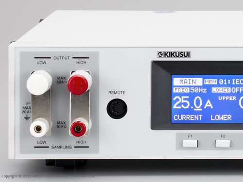 Tester di continuità di terra - TOS6200A - Kikusui Electronics - per elettrodomestici / di produzione / compatto