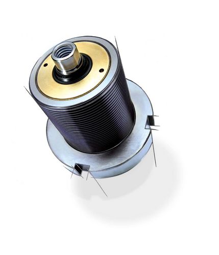 Cilindro idraulico - KHZ series - AHP Merkle - a doppio effetto / compatto / a corsa breve