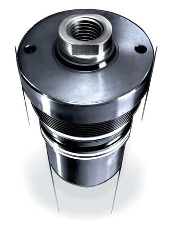 Cilindro idraulico - EZ series - AHP Merkle - a doppio effetto / rotondo / a basso ingombro