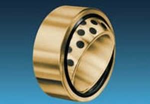 Cuscinetto liscio snodabile - glide® series - Federal-Mogul Deva GmbH - in bronzo