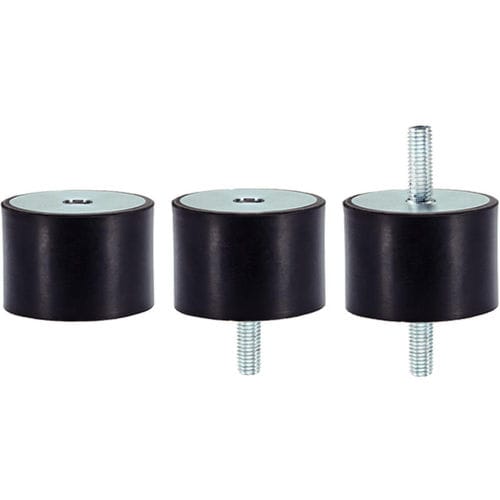 Battuta ammortizzante in elastomero - EH 25150. series - HALDER France - cilindrica
