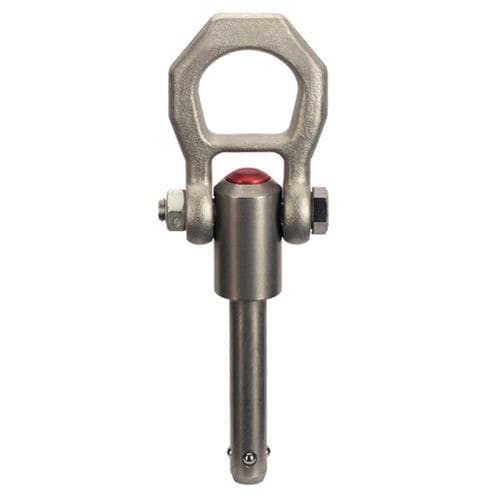 Anello di sollevamento articolato - EH 22350.0701 - HALDER France - ad avvitamento / grillo / in acciaio inossidabile
