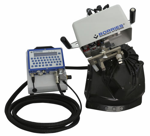 Sistema di marcatura a graffio - 317 Hand Held VIN Scribe Marking Unit - BORRIES Markier-Systeme GmbH - pneumatico / manuale / compatto