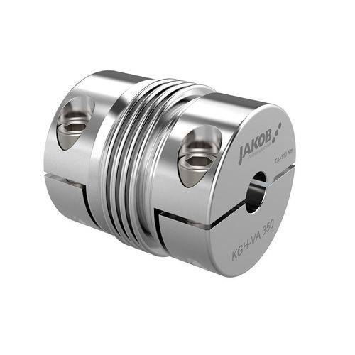 Giunto per albero flessibile rigido in torsione - KGH-VA - JAKOB Antriebstechnik GmbH - a soffietto metallico / in acciaio inossidabile / senza manutenzione