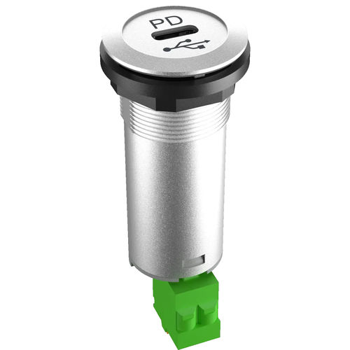 Connettore di alimentazione elettrica - RONTRON-R-JUWEL RRJ_USB_C_PD - Georg Schlegel GmbH & Co. KG - Socket / USB / a presa
