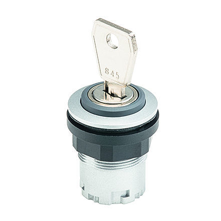 Commutatore a chiave - RONDEX-JUWEL® JRMSSA12E - Georg Schlegel GmbH & Co. KG - IP65 / installato su pannelli / non luminoso