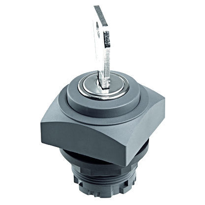 Commutatore a chiave - QUARTEX®-R QRSSA12E - Georg Schlegel GmbH & Co. KG - IP65 / installato su pannelli / non luminoso