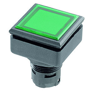 Indicatore luminoso montato su pannello - QUARTRON-JUWEL® QXJN - Georg Schlegel GmbH & Co. KG - IP65 / quadrato
